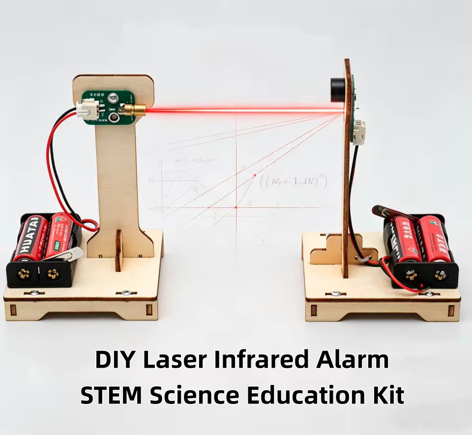Science Diy Model - Zestaw do samodzielnego montażu lasera na