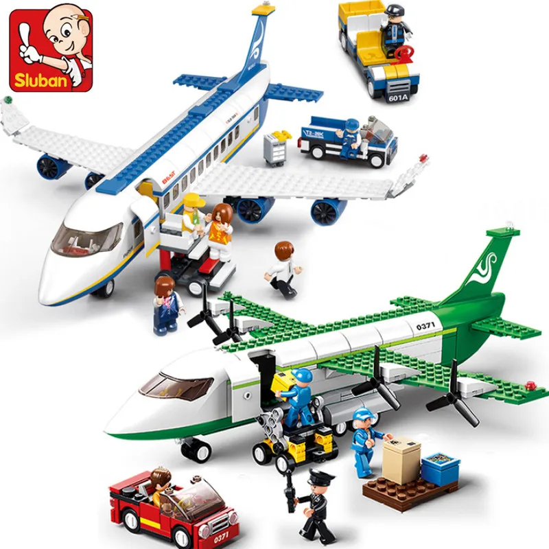 Science Olympiad - Kreatywne Klocki Konstrukcyjne Samolotu Airbus Cargo,