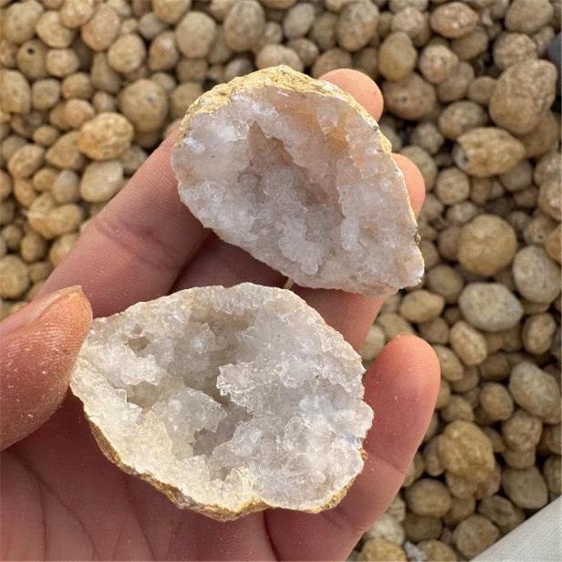 Geode Crystal Break - 1000g Nieotwierzone Naturalne Agaty Geodowe Kryształy