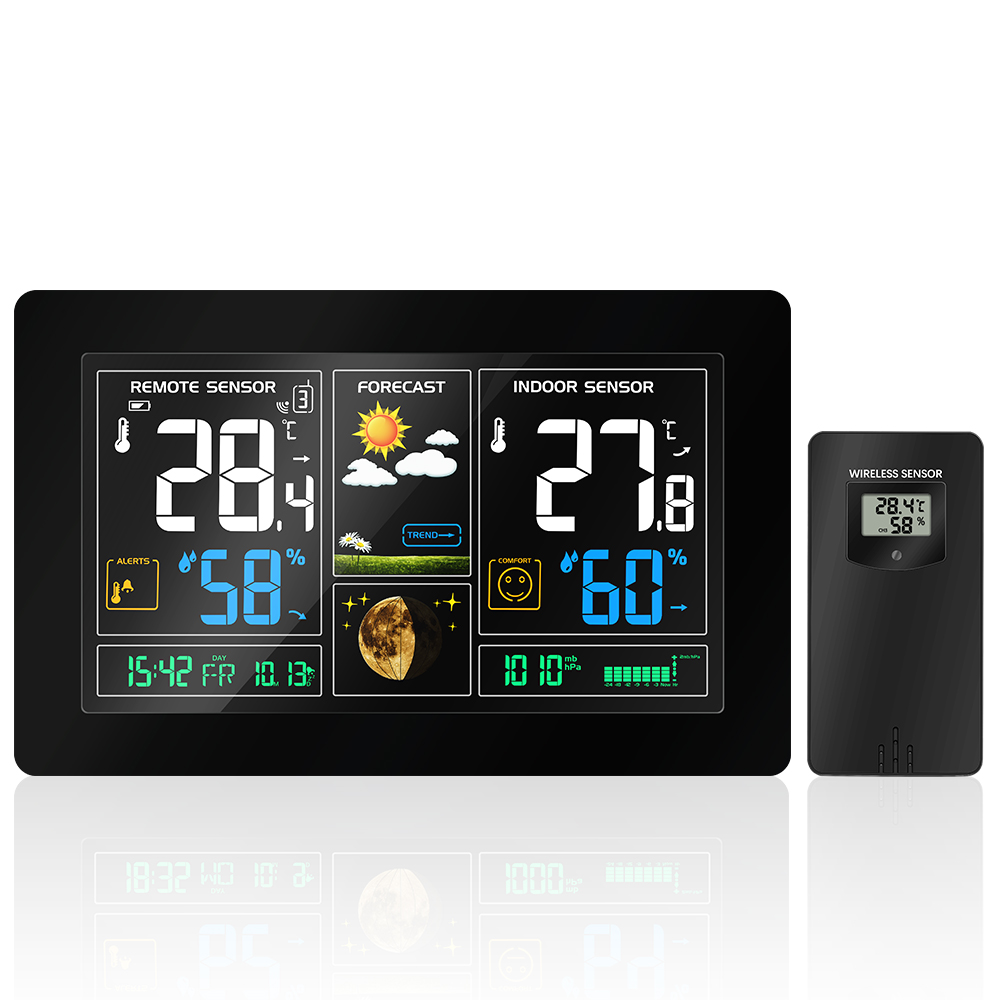 Stacja pogodowa cyfrowa 3378 z – Weather Station Indoor recenzja i cena
