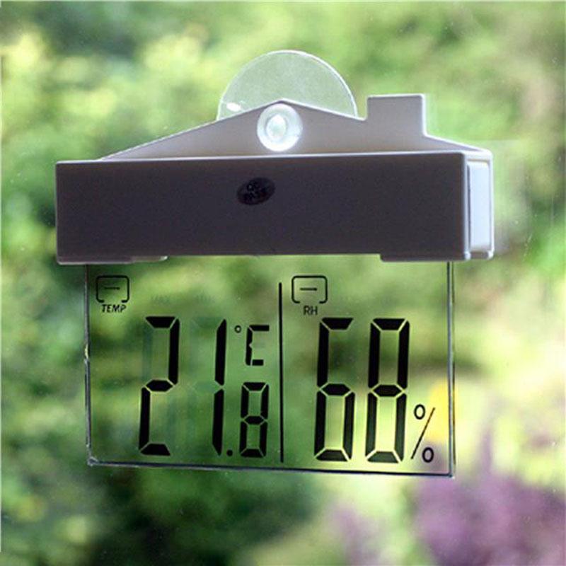 Cyfrowy termometr okienny, hig – Weather Station Indoor recenzja i cena