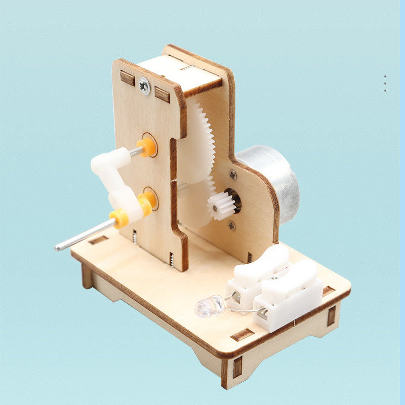 DIY Mini generator ręczny DIY  – Science Diy Model recenzja i cena