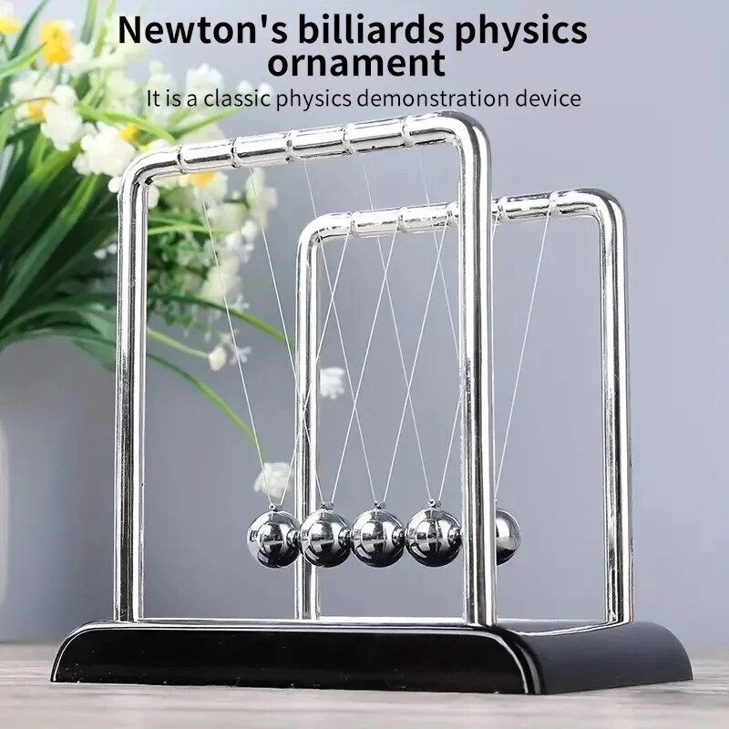 Wahadło Newtona, stalowe kule, – Newton Cradle Large recenzja i cena