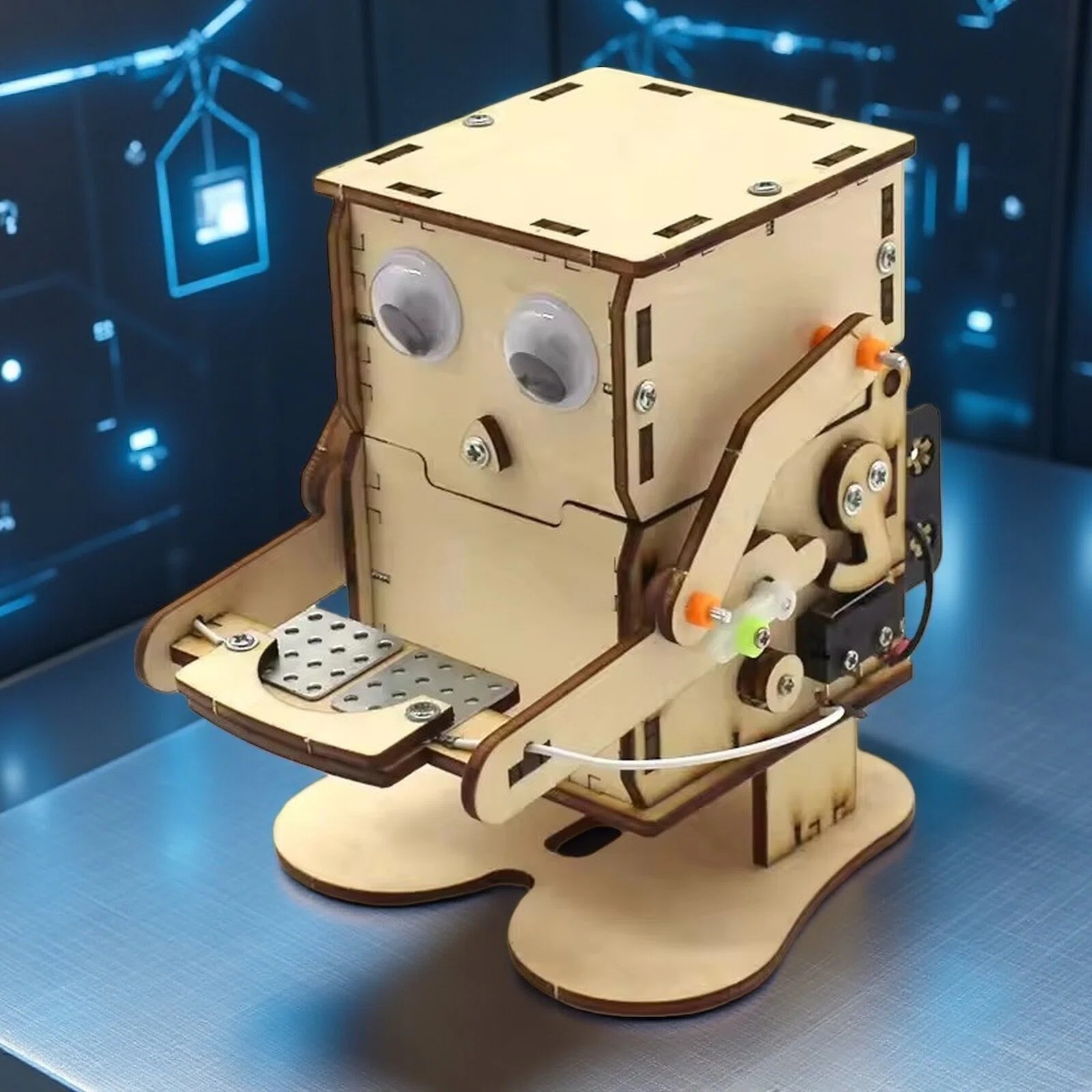 Robot pochłaniający monety - m – Science Diy Model recenzja i cena