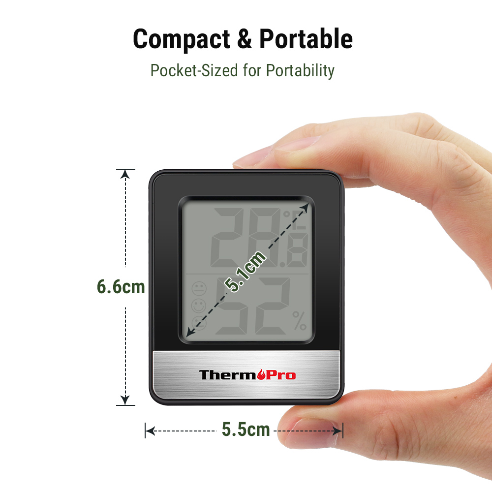 ThermoPro TP49 Mini stacja pog – Weather Station Indoor recenzja i cena