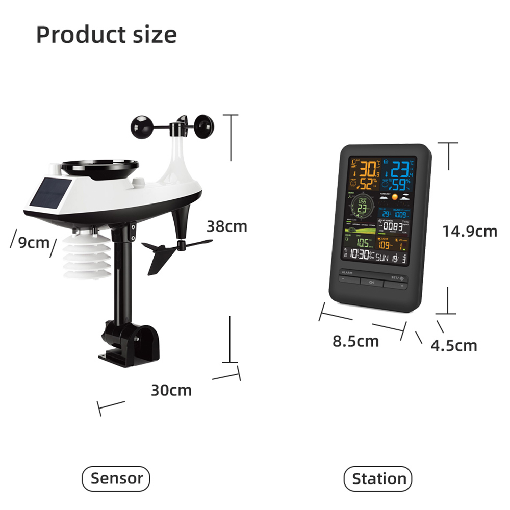 FJ3395TY /FJ3390A Czujnik stac – Weather Station Indoor recenzja i cena