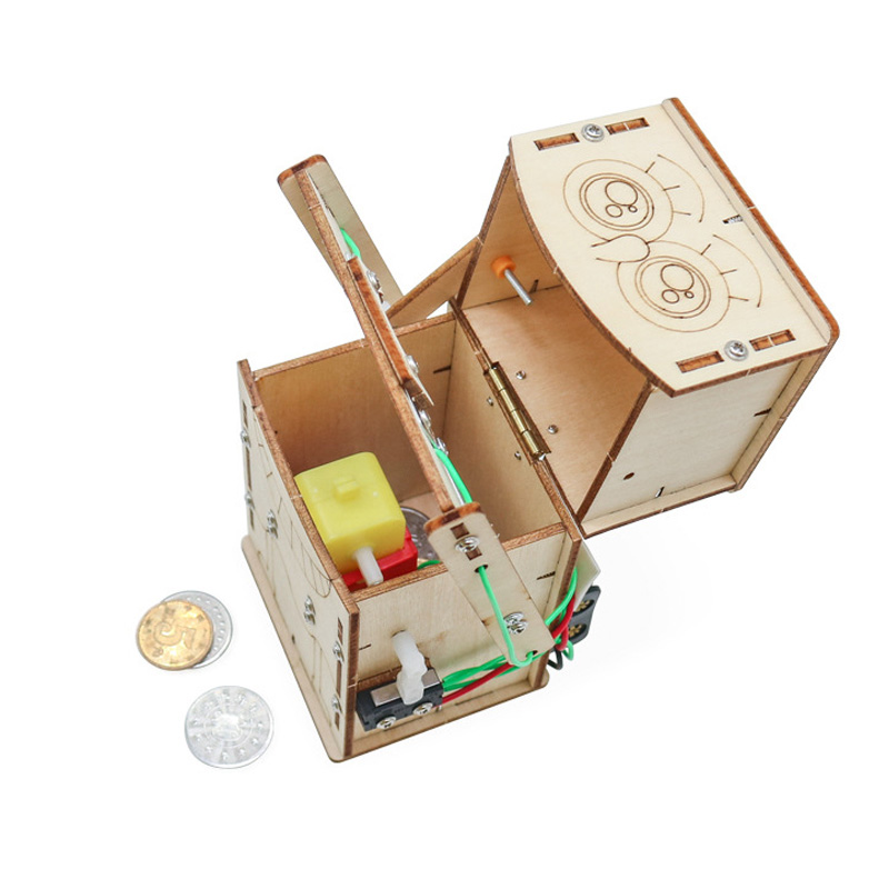 Drewniany elektryczny robot do – Science Diy Model recenzja i cena