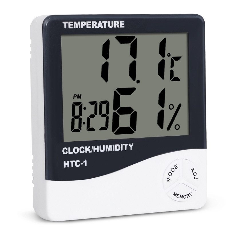HTC-1 kryty pokój LCD cyfrowy  – Weather Station Indoor recenzja i cena