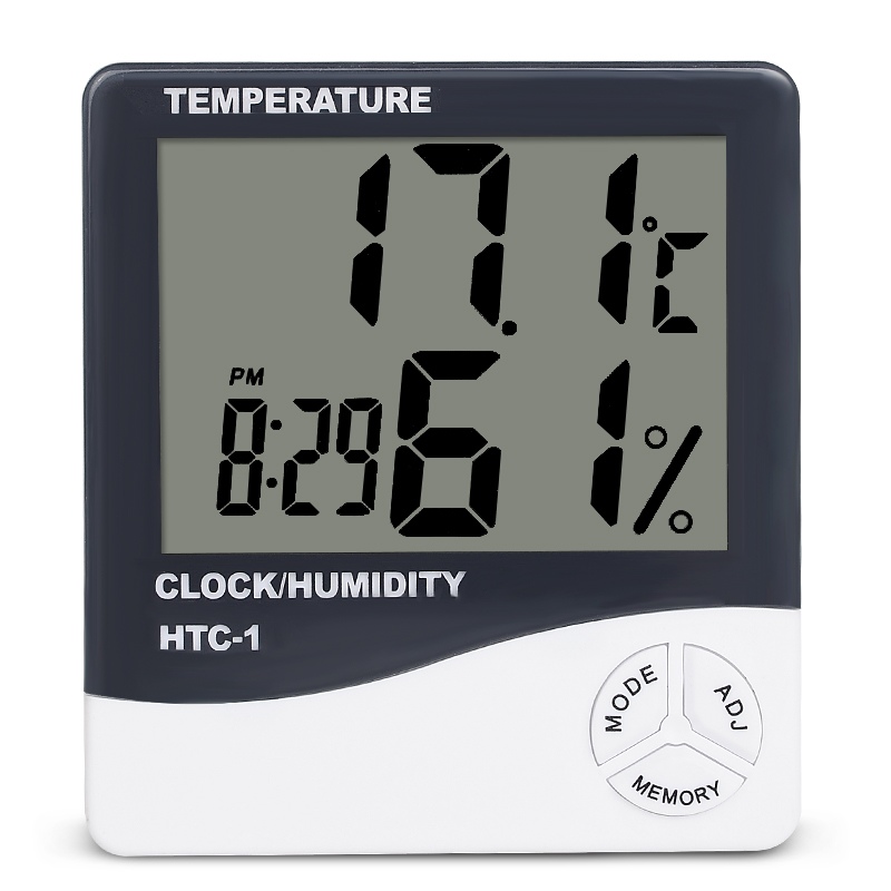 HTC-1 kryty pokój LCD cyfrowy  – Weather Station Indoor recenzja i cena