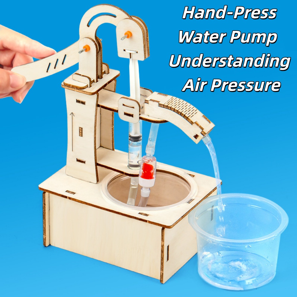 Drewniany model studni z ręczn – Science Diy Model recenzja i cena